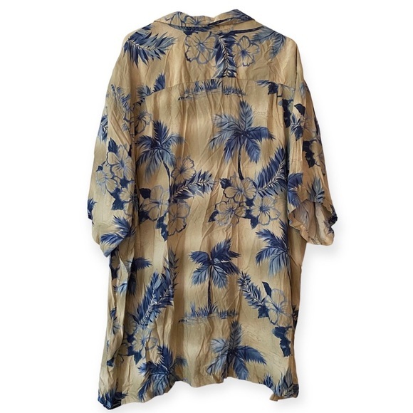 Bishop‎ St Apparel Shirt Mens Size 3XL Button Down Pock Collared Blue Vac… - Picture 2 of 11